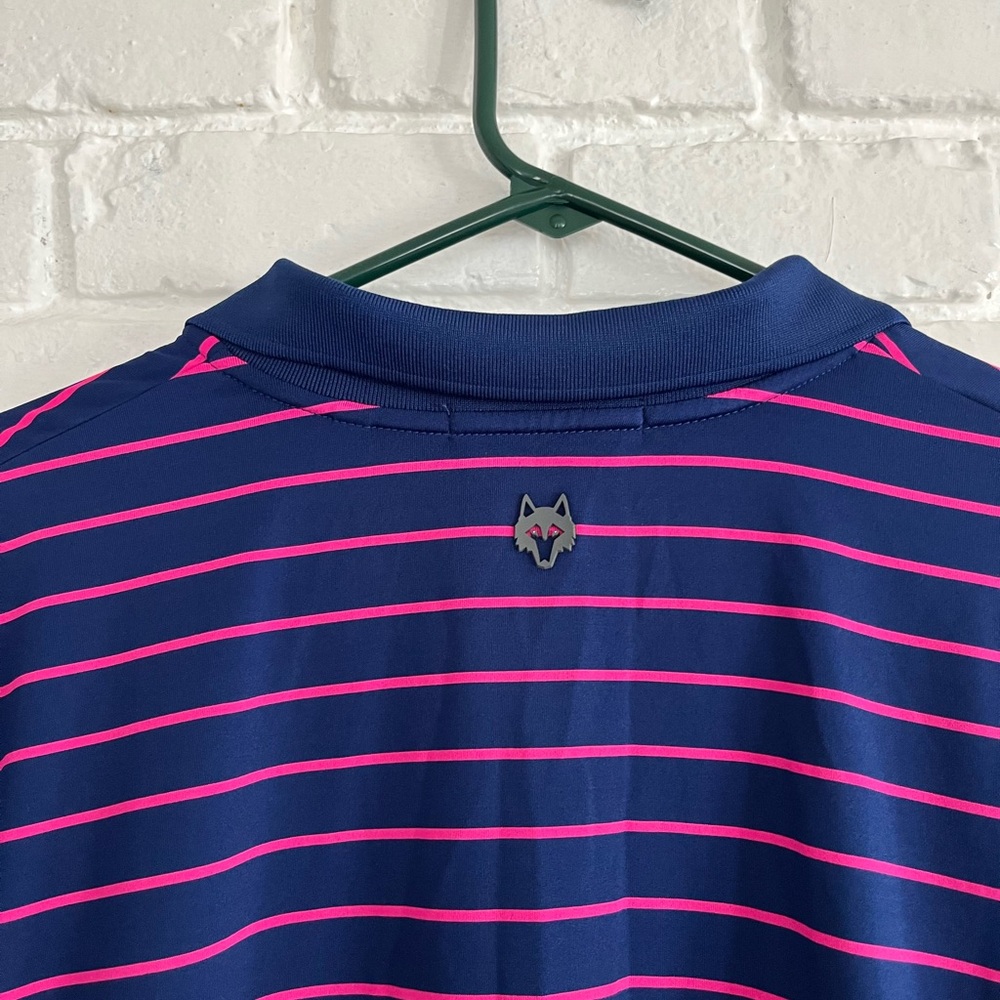 Mens Greyson gold polo shirt - Picture 4 of 4